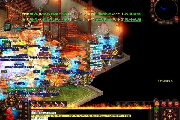 冰霜女王BOSS战实景